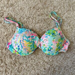 Lilly Pulitzer Multicolor Bikini Top
